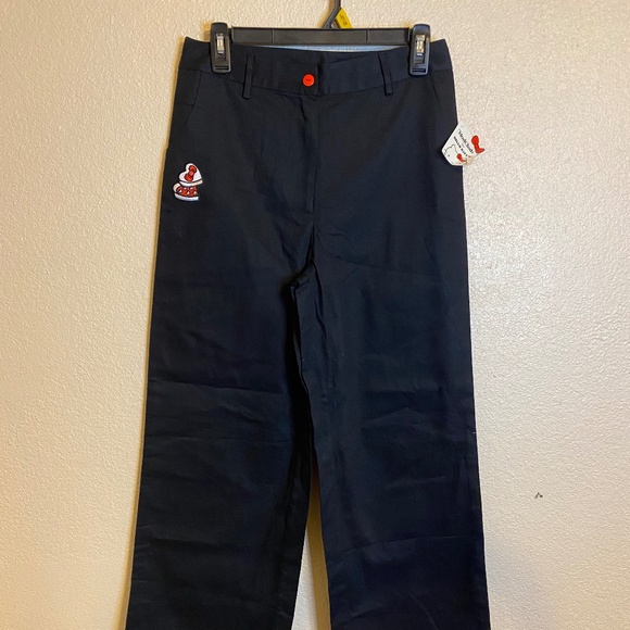 ModCloth for Hello Kitty Forever My Sweetheart Wide-Leg Pants Sz 8 Pockets NWT - Picture 6 of 11